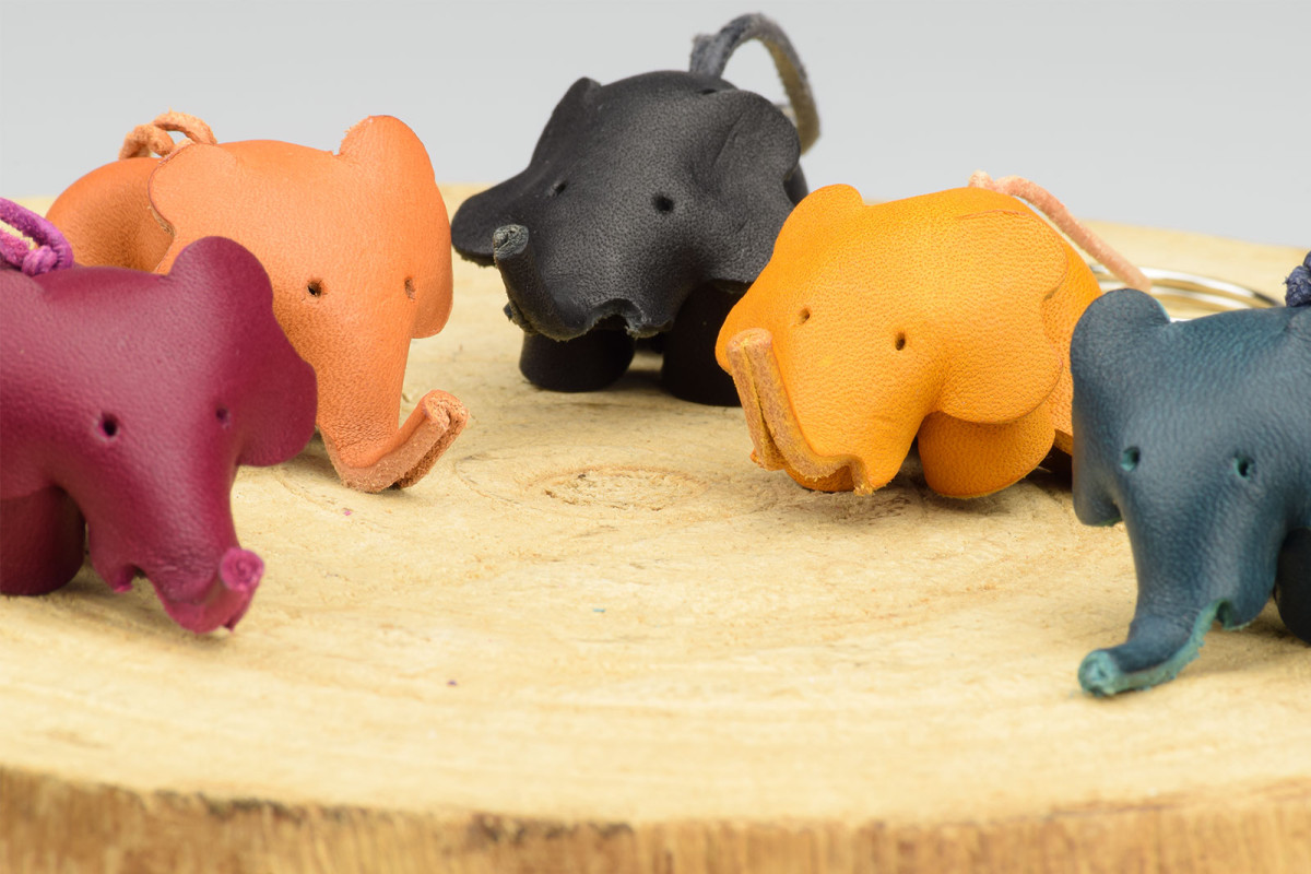 Schlüsselanhänger Elefant