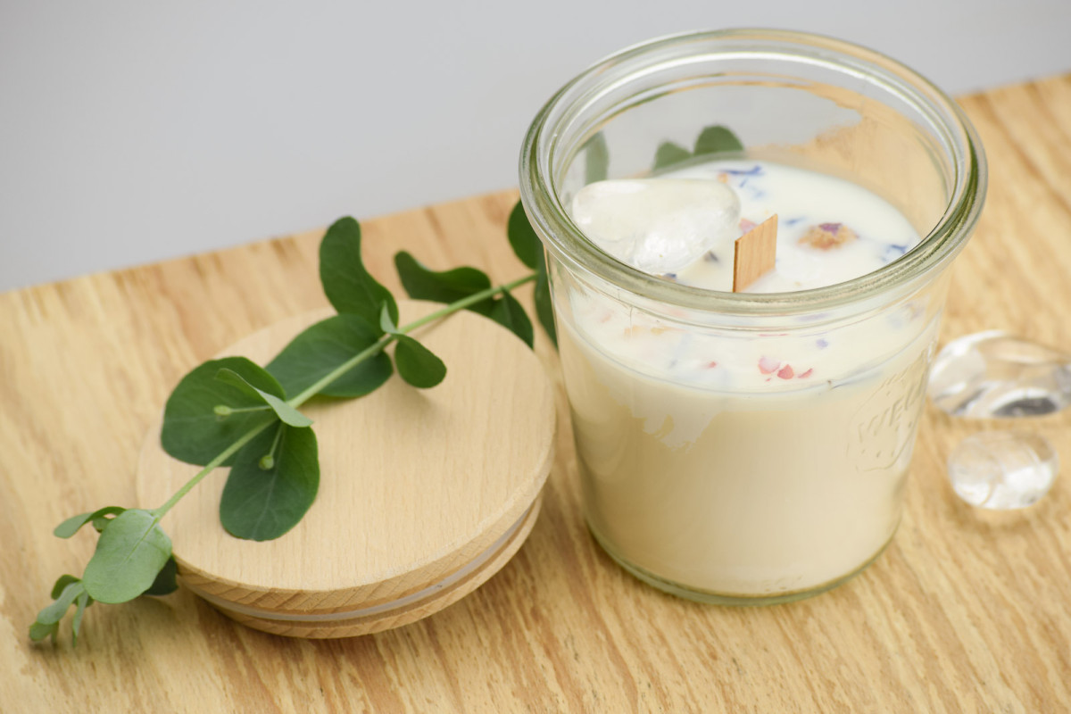 Aromakerze Eukalyptus Zypresse