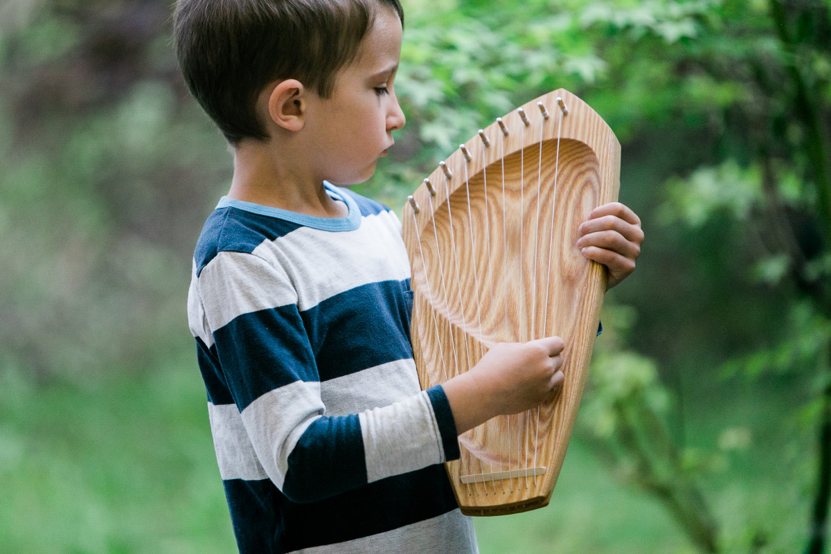 Kantele 9 saitig diatonisch c'-d''