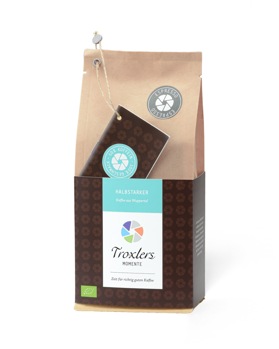 Halbstarker (50% Koffein/ 50% entkoffeiniert)